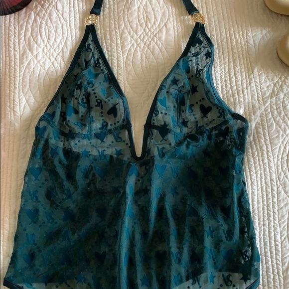 VICTORIA’S SECRET VERY SEXY LOGO V-WIRE TEDDY - Picture 3 of 8